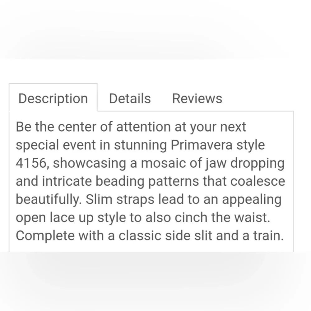 Primavera Couture Long Prom Dress, Style 4156, Pink/Blue Beading, Size 000 or XS - Picture 5 of 7